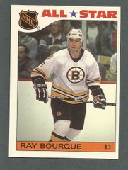 1985-86 Topps All-Star Sticker Ray Bourque #5 Bruins
